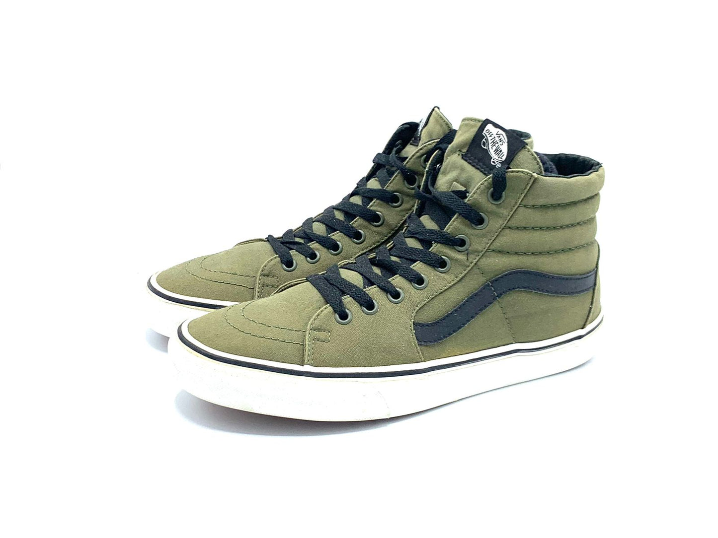 Van’s Sk-8 Hi Sneakers Army Green/Black